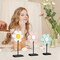 3-Piece Spring Flower Wooden Table Signs – Freestanding Farmhouse Centerpieces for Tables, Tiered Tray Decor, Party Favors, and Rustic Home Decorations